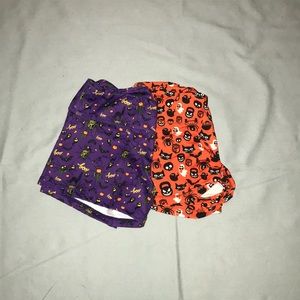 Halloween spandex shorts